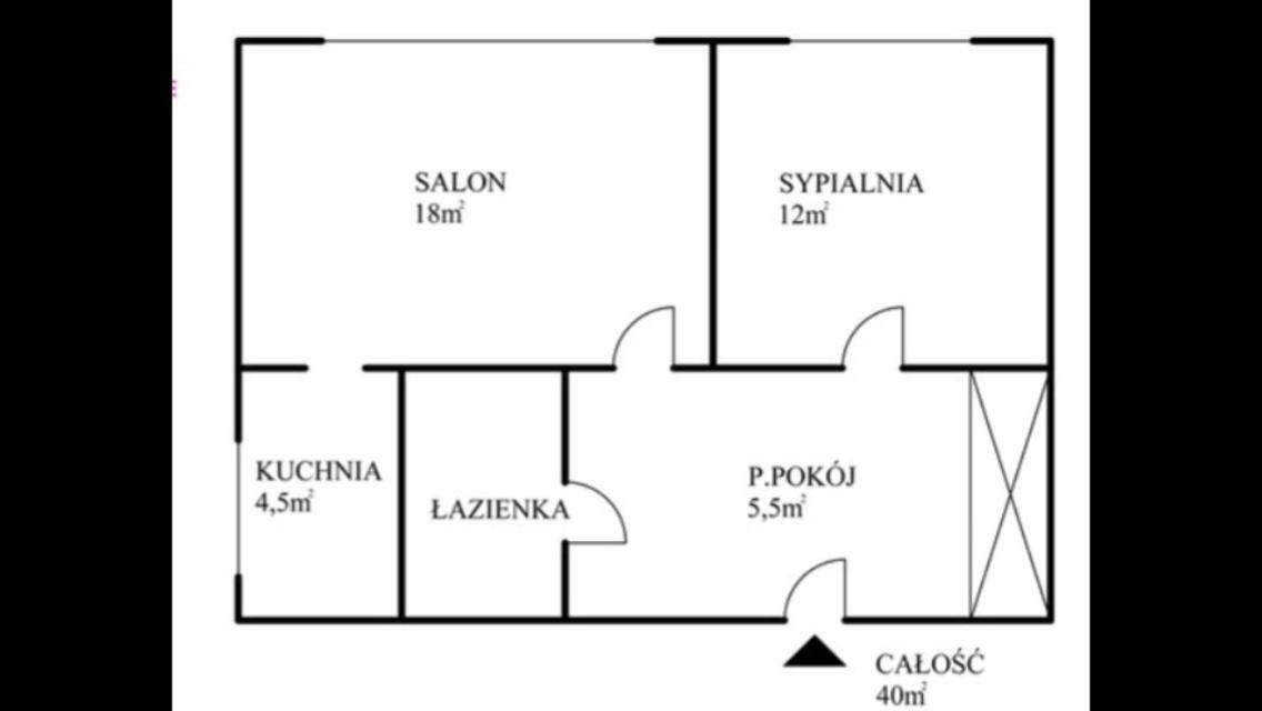 Apartament Jasminowy Γκντανσκ Εξωτερικό φωτογραφία